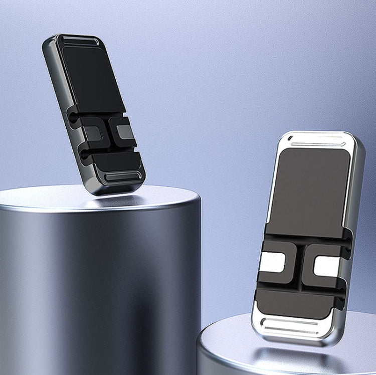 Magnetic car phone holder bracket set, silver and dark gray