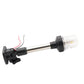 LED anchor ring light with mounting bracket, clear lens, and visible red/black wires