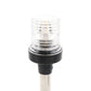 LED anchor ring light close-up with clear lens cap on black base