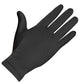 MG1050 cycling glove close-up, black textured palm and knuckle pads, full fingers