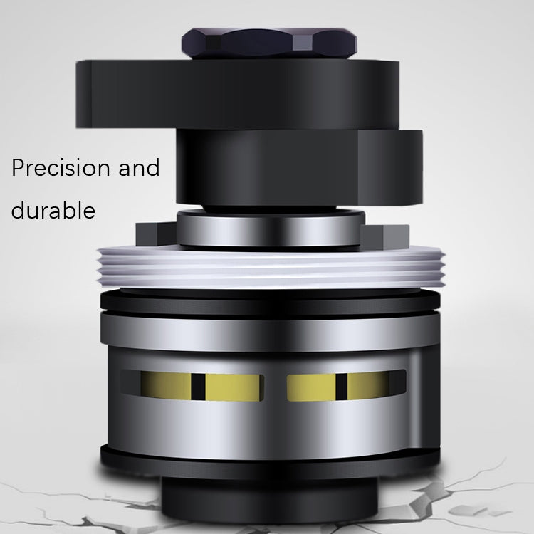 Pneumatic polishing machine polishing head with stacked metal components diagram