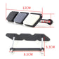 Car mounting bracket size diagram: 12cm, 2.5cm, 8.5cm, 5.3cm with screws