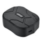 TKSTAR black GPS car tracker with side port opening