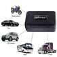 Black GPS vehicle tracker with TKSTAR logo