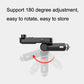 Car Bluetooth MP3 player with 180° rotating mounting bracket and side connection port