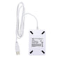 Contactless IC card reader back with four screw holes and USB cable