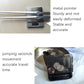 DIY digital wall clock movement parts with black pointer hands