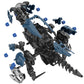 Blue and dark gray electric animal robot toy with small parts and exposed joint details