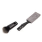 Dual-head detailing brushes with gray scrub pads and black handles