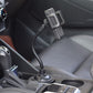 In-car universal phone holder bracket with long hose and cup base on center console