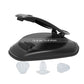 Black universal car phone holder base with foldable cradle accessory mount