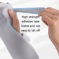Gray wrist splint with adjustable blue straps for hand support