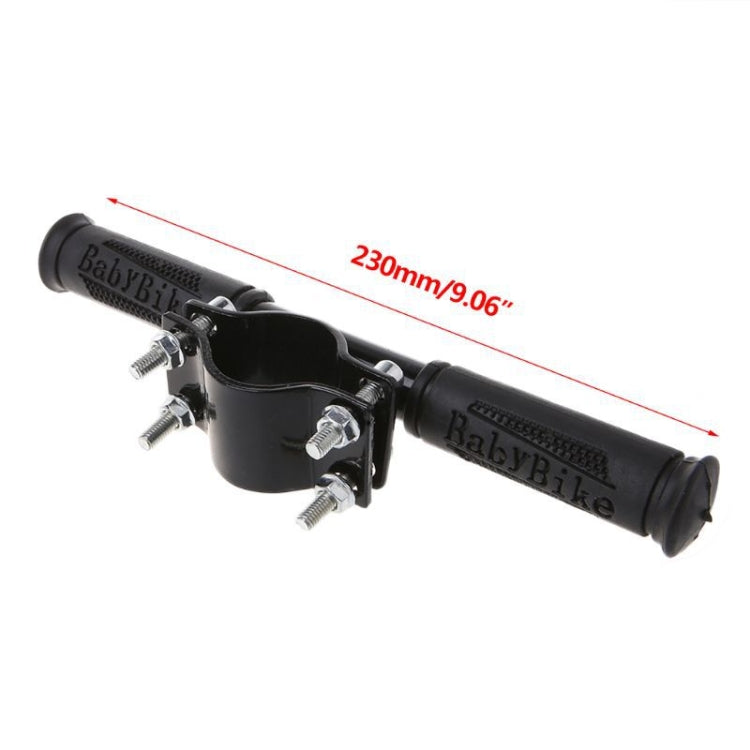 Black armrest rod riser length 230 mm with mounting bracket