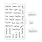 Label size template for spice names, 6 in by 10 in; measurements shown