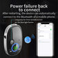 Car Bluetooth audio receiver with Bluetooth connection indicator and phone pairing
