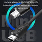 USB mini to Micro/Dc adapter cable with two connector ends
