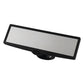 Auxiliary rearview mirror with carbon-fiber patterned border and white mirror panel