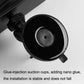 Suction cup mount for rearview mirror attachment with circular base