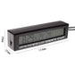 Car voltage meter clock thermometer LED display box with backlit digital screen