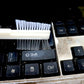 White detail bristle brush for cleaning tight spaces and hard-to-reach grooves