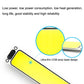 COB LED reading light with ultra-thin COB lamp bead panel and round control