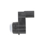 Side view reverse parking sensor replacement assembly with black connector and mount