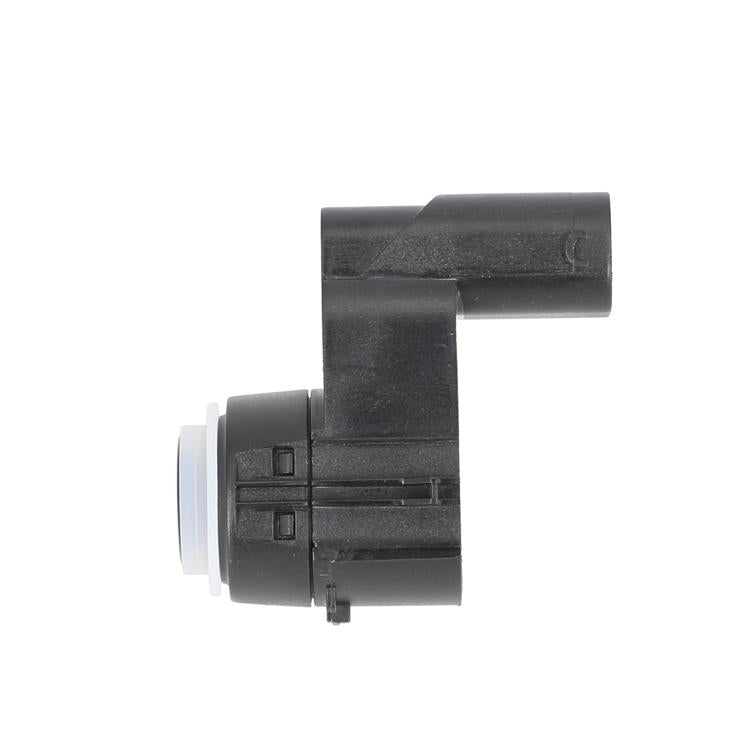 Side view reverse parking sensor replacement assembly with black connector and mount