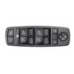 Dark gray window switch panel with window icons and directional arrow controls