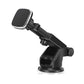 Black magnetic phone car mount with suction cup base and adjustable arm