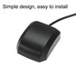 Black GPS signal amplifier plastic base with attached cable for easy installation.