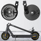 Electric scooter front wheel brake stack device kit with drum parts and scooter