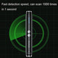 Black infrared detector pen with glowing status light and circular indicator marks
