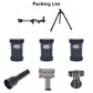 Telescope toy accessories set with multiple eyepieces and objective lens piece