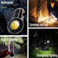 Waterproof mini portable flashlight multi-tool with bright yellow LED for camping and emergency
