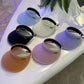 Assorted color rollable sun visor hats with UV protection, wide brims