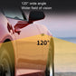 Auxiliary mirror camera mounted on car with wide 120° view coverage