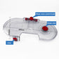 Clear water valve control accessory with water inlet knob and valve ports