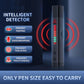 Black signal detection pen with multicolor LED bars and triangle alert icon.