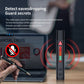 Black signal detection pen with LED bar meter and red triangle alert icon.