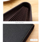Card sleeve close-up showing textured exterior and ribbed interior card slots