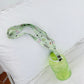 Cartoon printed bottle shoulder strap with light green drink bottle