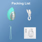 Green microcurrent sleep aid massage device with charging cable