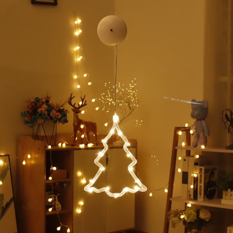 LED hanging angel figure decoration with warm white light