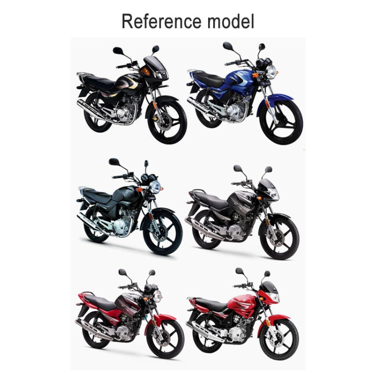 Motorcycle reference lineup showing compatible models