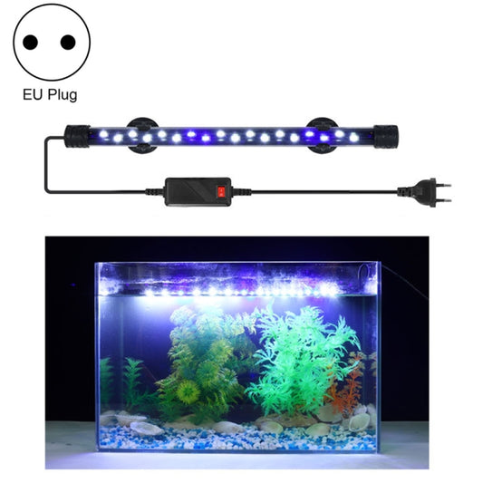 LED aquarium diving light, blue LED light bar with EU plug and cable