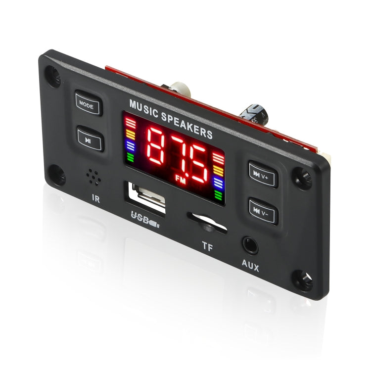 Bluetooth music decoder board with bright LED screen and control buttons