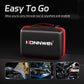 Black and red KONNWEI tool storage bag with top handle for easy transport