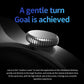 Black silicone smartwatch with rotating crown detail on round display