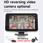 Portable MP5 screen receiver displaying HD reversing camera view with lane guidelines