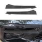 Front vent sticker set applied on car grille, carbon-fiber patterned pair
